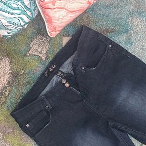 Mid-Rise 5 Pocket Bootcut Denim